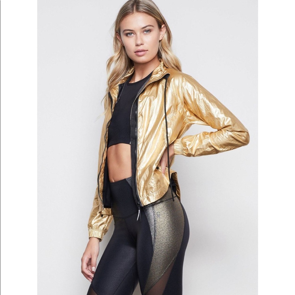 MEDAL-WINNING RUNNING JACKET in GOLD